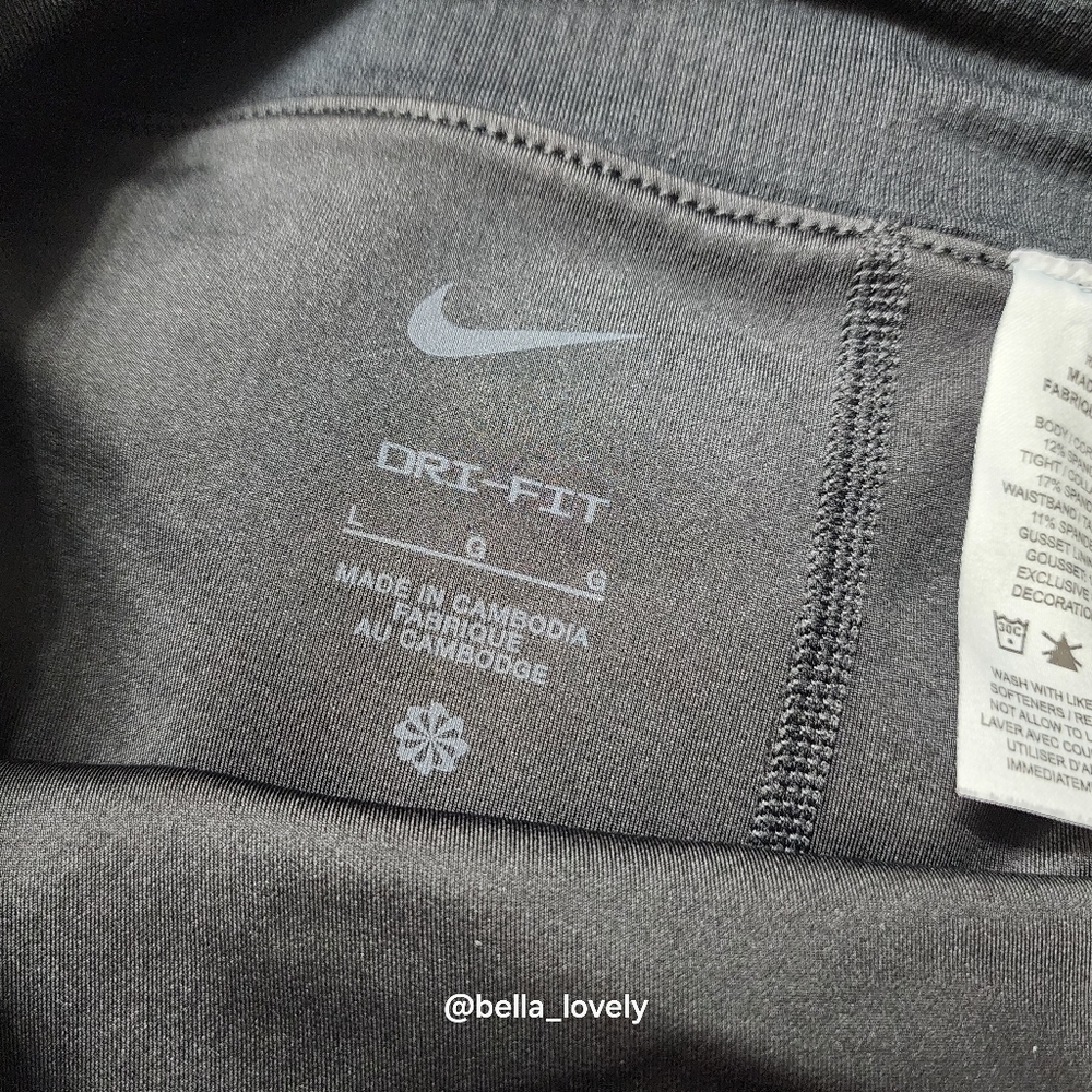 Nike Black Tennis Skirt With Shorts Skort - Picture 6 of 6